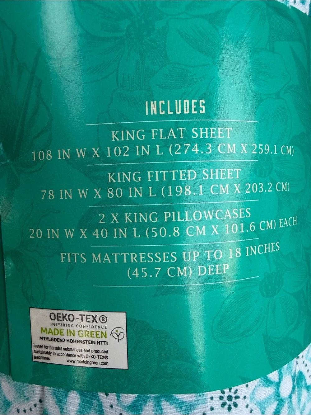KING The Pioneer Woman Washy Trellis Cotton Percale Sheet Set King Size Sheets